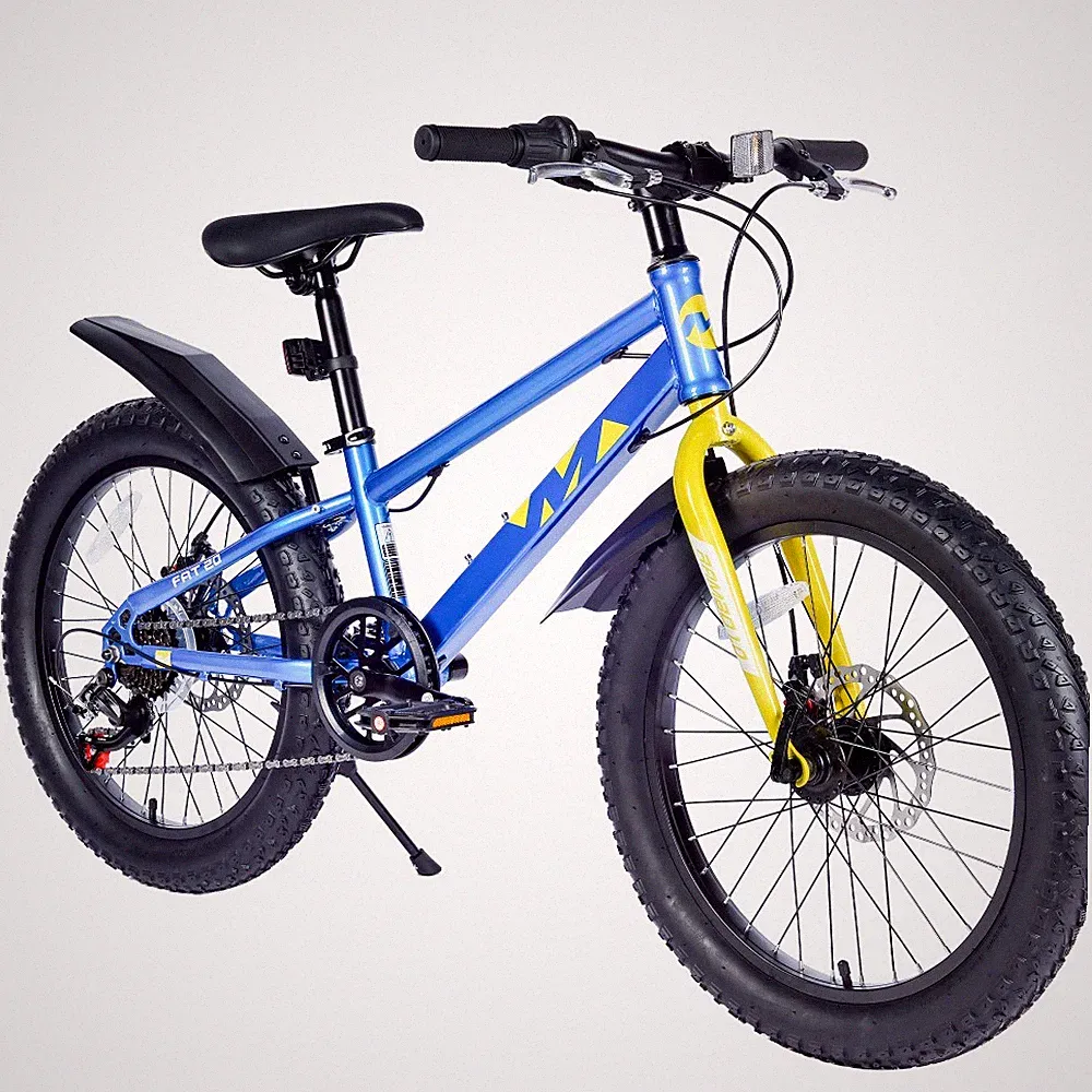 20" Kids Bicycle,7-Speed Fat Tire Mountain Bike for Boys & Girls Age 5 + Years