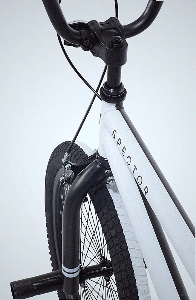 20" Spector BMX Bicycle, Fits Rider 4'2" 5' Black/White Child/Tween/Teen Unisex