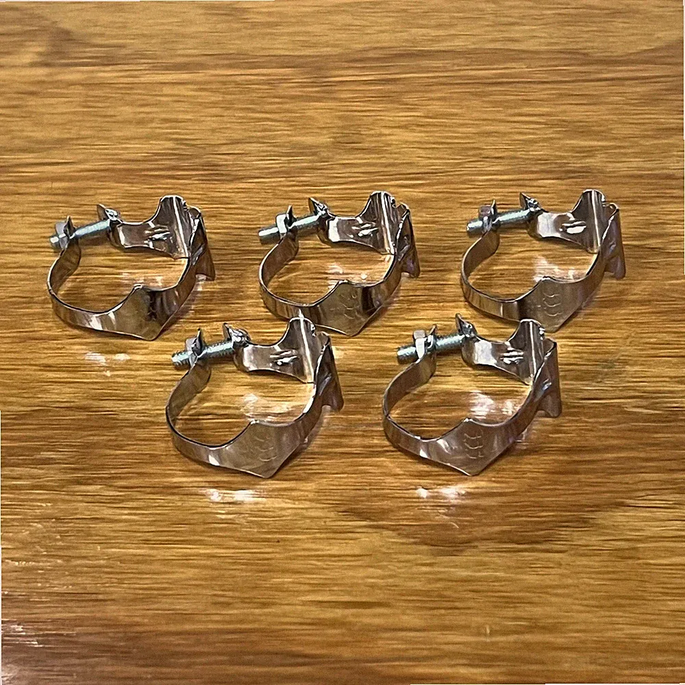5 SHIMANO 333 MUSCLE BIKE TOURING BICYCLE 1" DOUBLE CABLE CLAMPS VINTAGE NOS