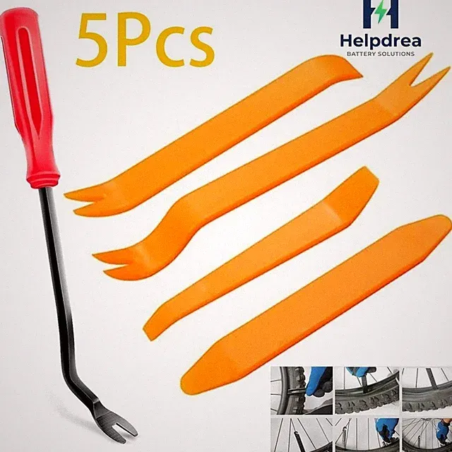 5Pcs Bicycle Tire Levers Tire Lever Tyre Remover Clamp Mountain Bike Repair Tool