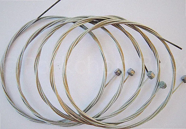 Bicycle 1.5mm steel inner brake cables MTB BMX lever knarps (PACK OF 5)