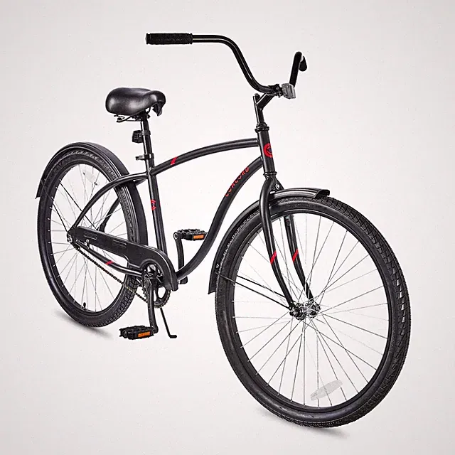 Concord 26" Pacifica Cruiser Bicycle Fits Riders 5'2" 5'10"+ Adult, Unisex, Matt