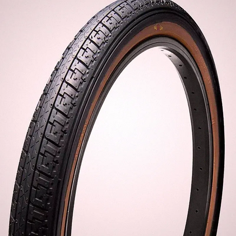 GT LP-5 20" x 1.75" BMX bicycle skinwall tire - BLACK with TAN SKINWALL