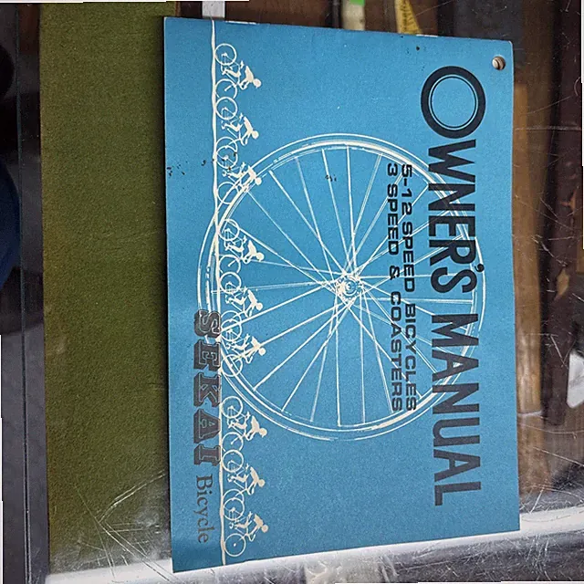 Vintage Okamoto bikes Road City 5 10 Bicycle Owners Manual collector 1970s-80s