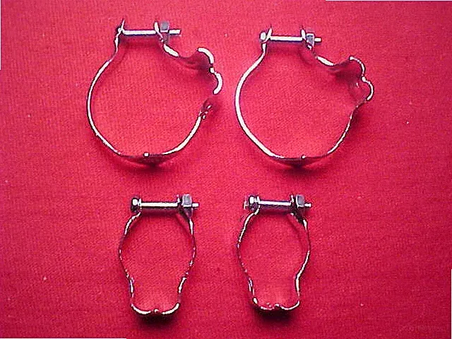 Vintage Shimano Road Bike Touring Bicycle 1" & 5/8" Double Cable Clamps. nos